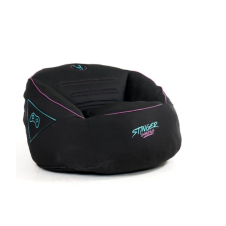 Woxter Puff Stinger Gaming con relleno Azul y Negro