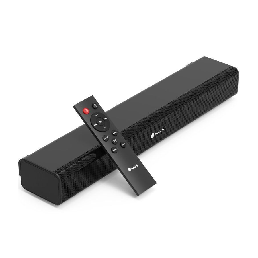 NGS Subway barra de sonido Bluetooth 40W 2.0 Negra