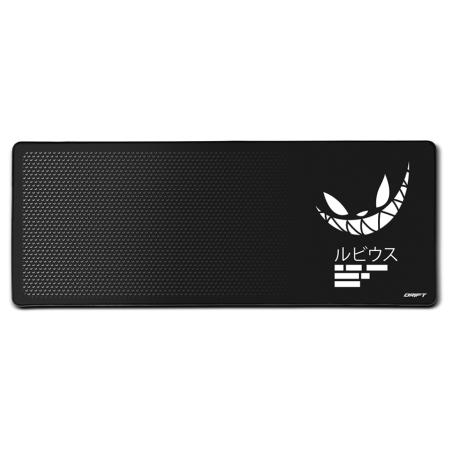 ALFOMBRILLA GAMING DRIFT EDICION ESPECIAL EL RUBIUS NEGRA XL 900 X 350 X 3 MM