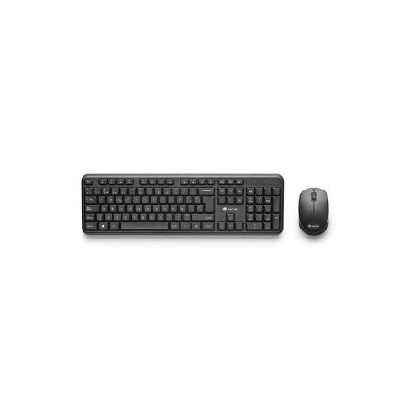 TECLADO Y MOUSE NGS WIRELESS HARMONYKIT 1200 DPI MULTIMEDIA NEGRO SUSTITUYE ALLURE