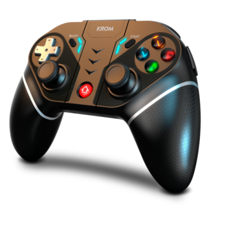 Krom KEXAL Gamepad Android Inalámbrico y alámbrico