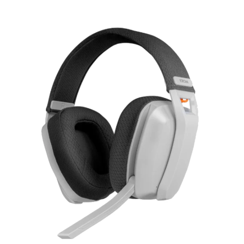 Krom Kanji Auricular Gaming inalámbrico Blanco