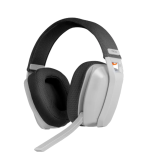 Krom Kanji Auricular Gaming inalámbrico Blanco