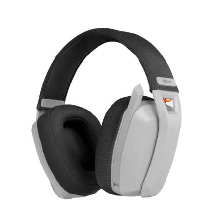 Krom Kanji Auricular Gaming inalámbrico Blanco