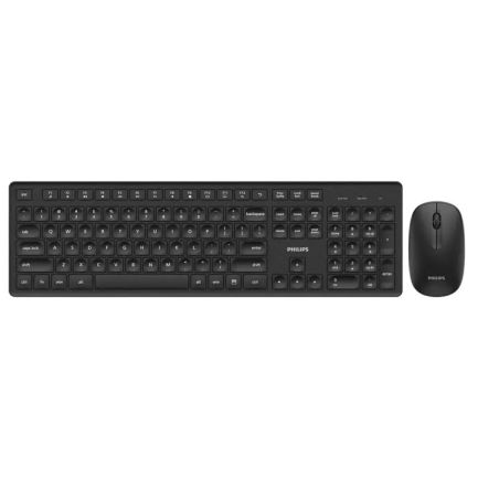 Philips Kit Teclado + Ratón Wireless Spt6318b 2.4ghz 1600 Dpi Multimedia