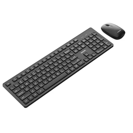 Philips Kit Teclado + Ratón Wireless Spt6318b 2.4ghz 1600 Dpi Multimedia