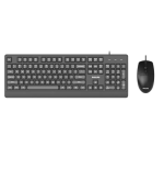 Philips Kit Teclado + ratón Usb Spt6247b 1200 Dpi Multimedia Ergonómico