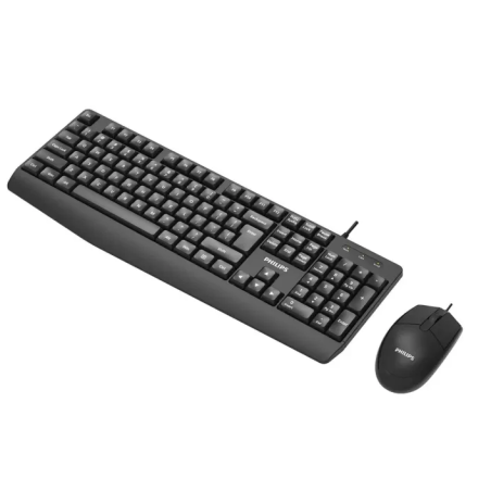 Philips kit Teclado + ratón Usb Spt6237b 1200 Dpi Ergonómico