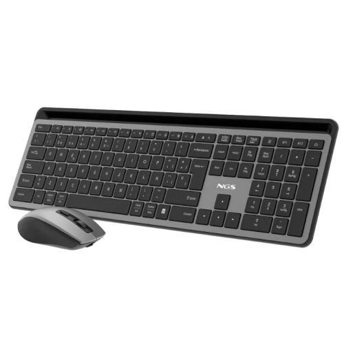 NGS Eclipse Teclado+Ratón Inalámbrico Recargable