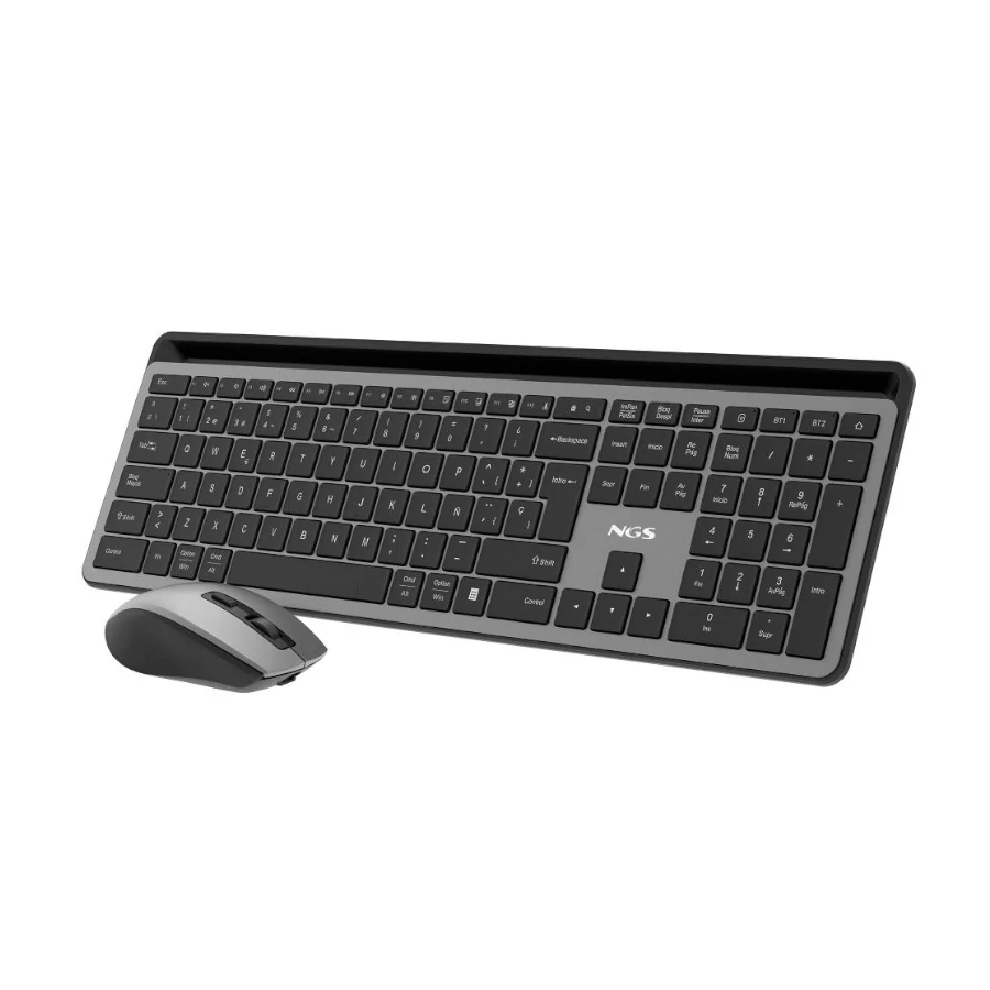 NGS Eclipse Teclado+Ratón Inalámbrico Recargable