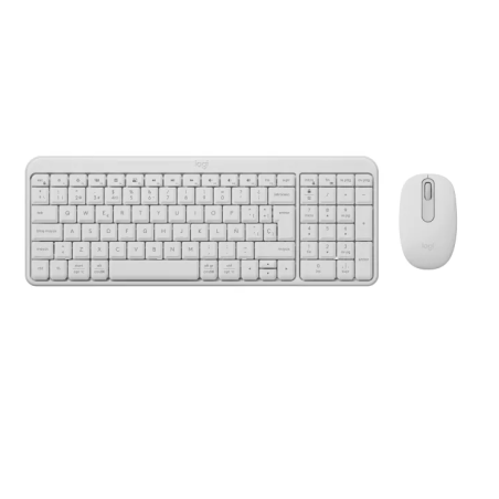Logitech kit teclado + ratón Bluetooth Mk250 1000 Dpi Compacto Blanco