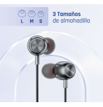 iggual Auriculares con micro intrauditivos Jack3,5