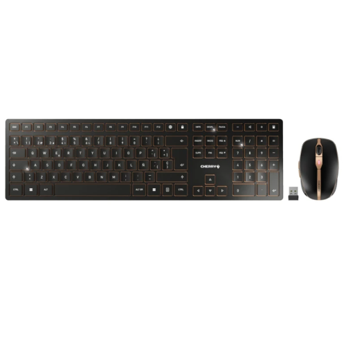 Cherry kit Teclado+ratón combo Bluetooth-Inalámbrico