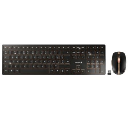 Cherry kit Teclado+ratón combo Bluetooth-Inalámbrico