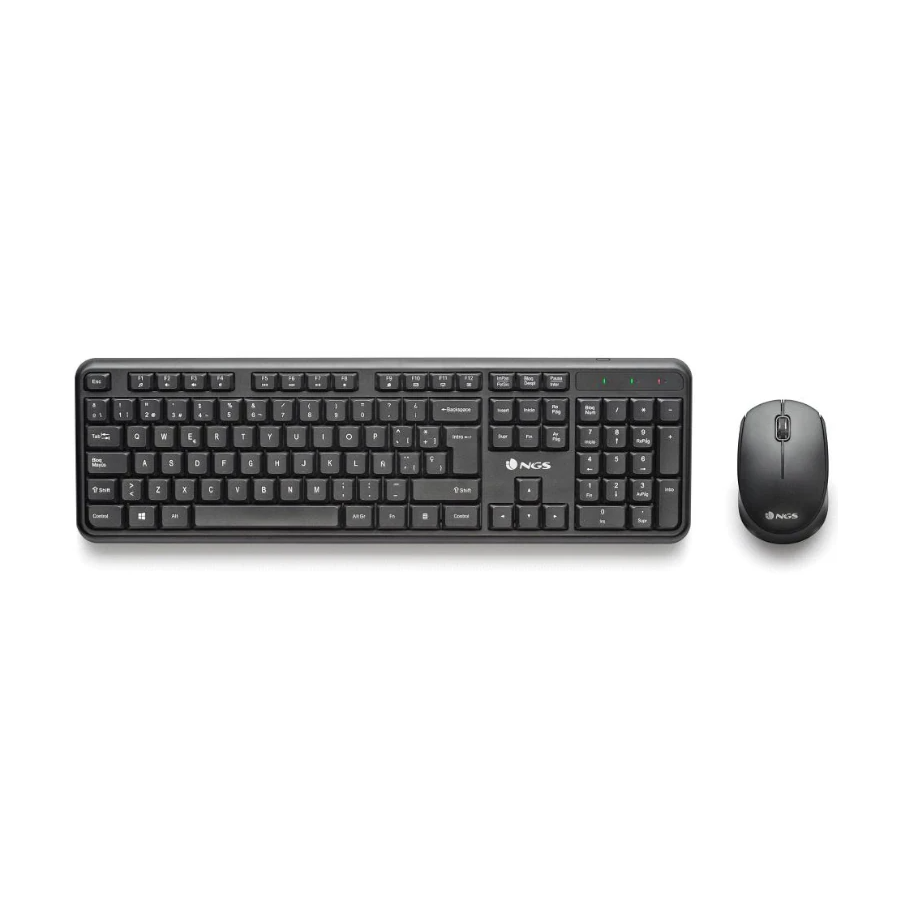 NGS Kit teclado+ratón Harmony Inalámbrico