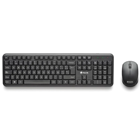 NGS Kit teclado+ratón Harmony Inalámbrico