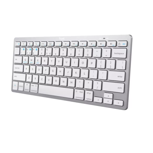 Trust Bluetooth Basics Ultrafino inalámbrico Compacto Blanco