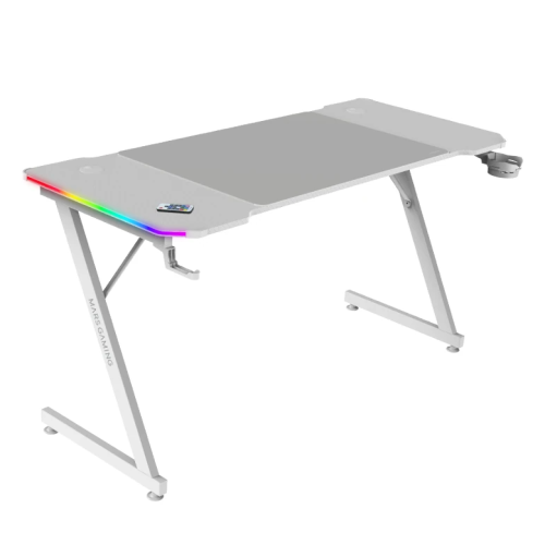 Mars Gaming MGD-X140RGB Ergo RGB  alfombrilla XXL Blanca