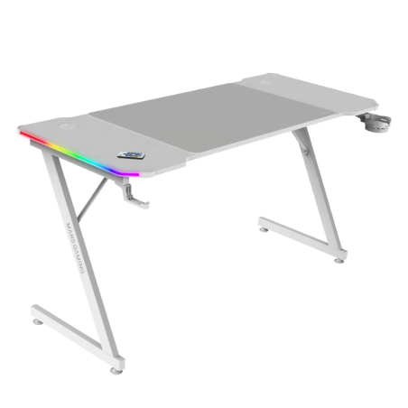 Mars Gaming MGD-X140RGB Ergo RGB  alfombrilla XXL Blanca