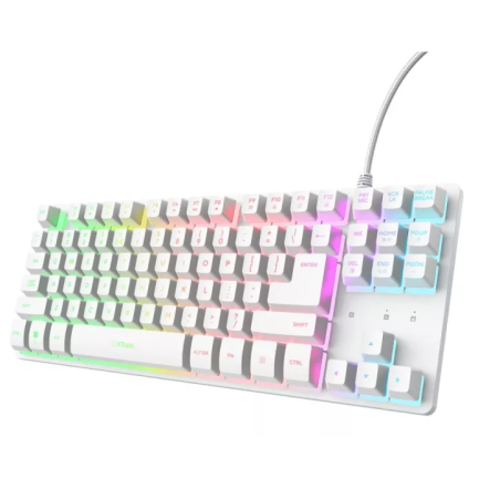 Trust Gxt 833 Thado Tkl Anti-ghosting Rgb Blanco