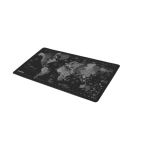 Natec Time Zone Map Alfombrilla Maxi Negra 800X400mm