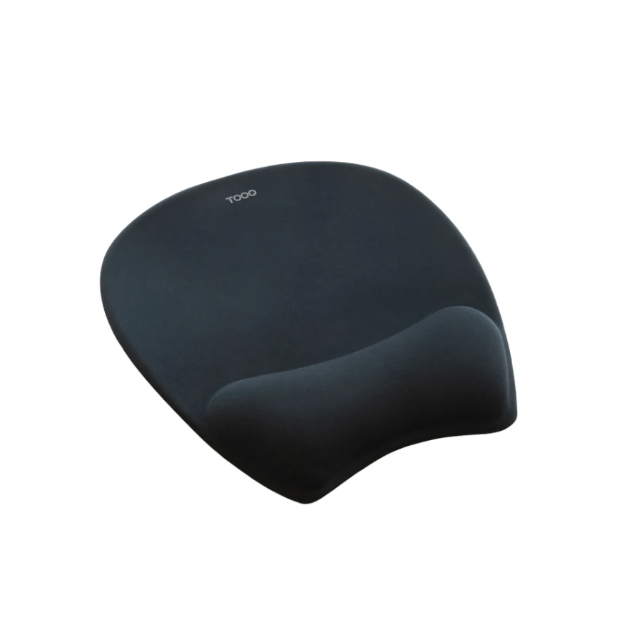 TooQ TQMP1002-B Alfombrilla ergonómica con reposamuñecas