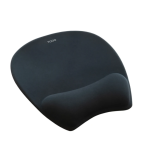 TooQ TQMP1002-B Alfombrilla ergonómica con reposamuñecas