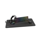 KROM KLASS PCombo Gaming 4 en 1 RGB Negro