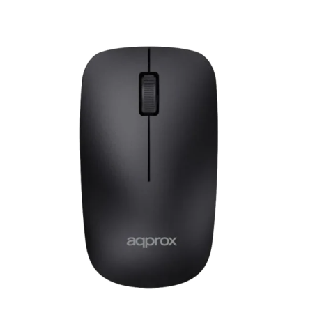 PPROX kit Teclado+Ratón Inalámbrico MX410 Negro