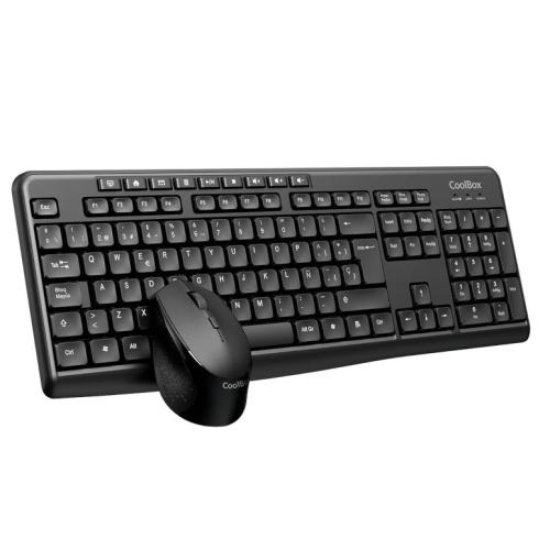 Coolbox Kit Teclado + Ratón Inalámbrico