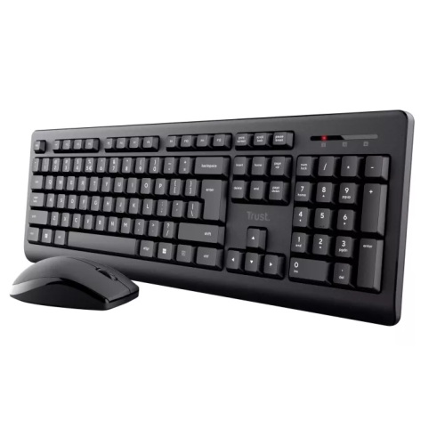 Trust  Primo kit teclado + ratón Wireless Inalámbrico
