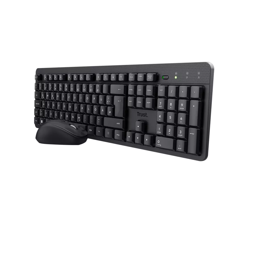 Trust kit teclado + ratón Wireless Tkm-360 Silencioso