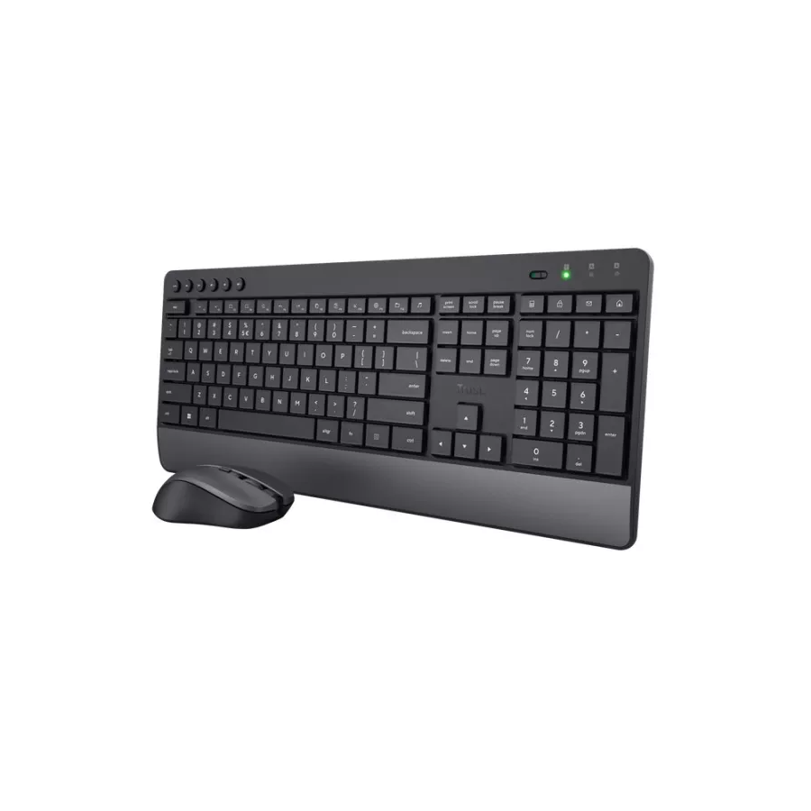 Trust kit teclado + ratón Wireless Trezo Silencioso