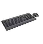 Trust kit teclado + ratón Wireless Trezo Silencioso