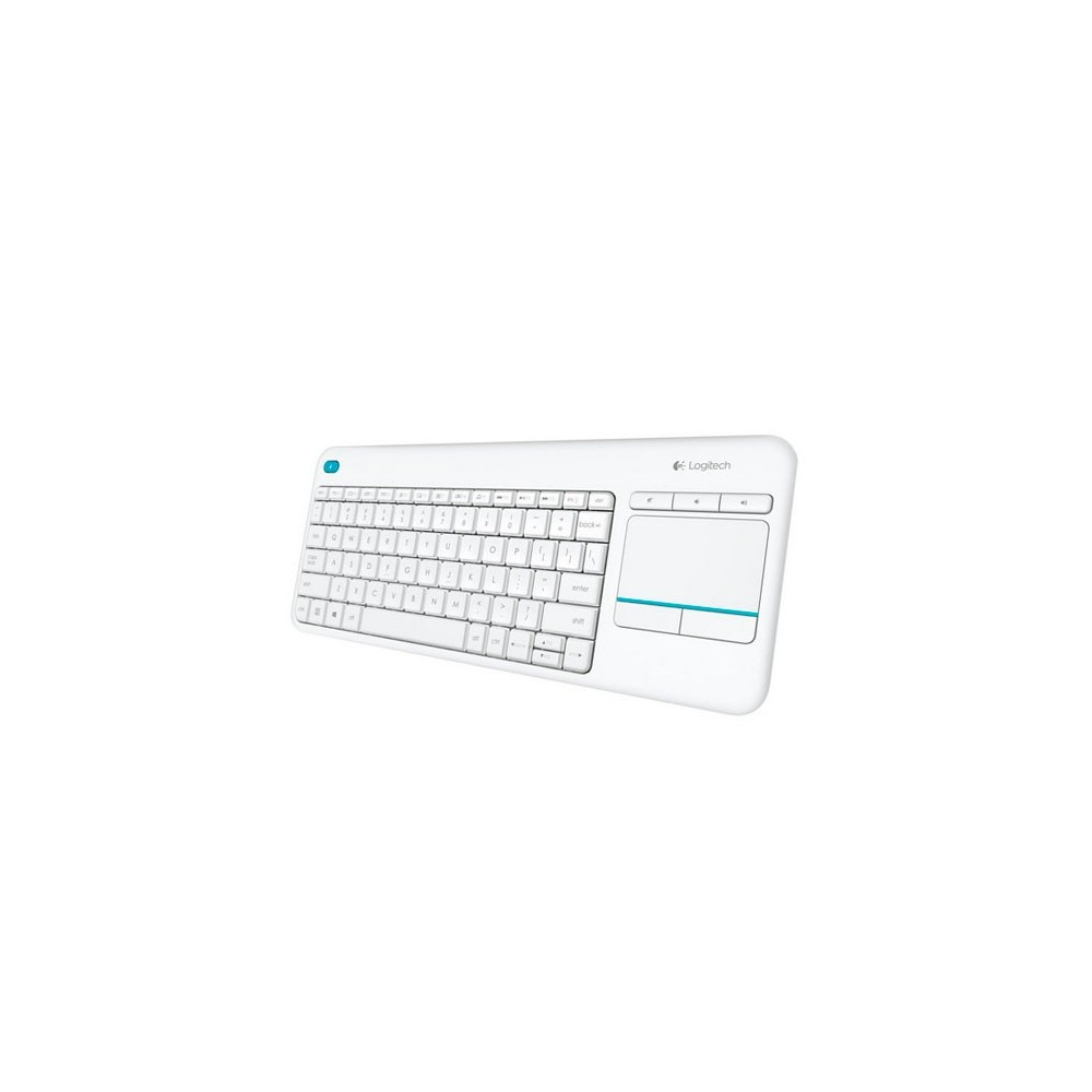 Logitech K400+ Wireless Touch Keyboard Blanco