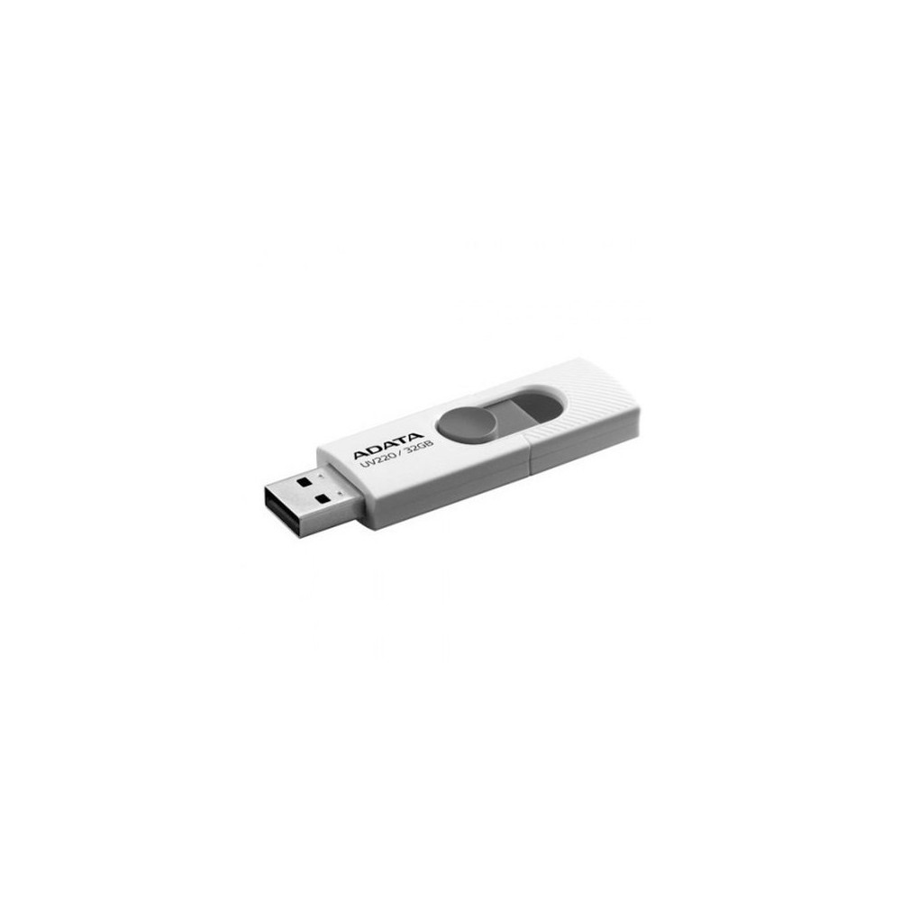 PENDRIVE 32GB USB2.0 ADATA UV220 BLANCO / GRIS