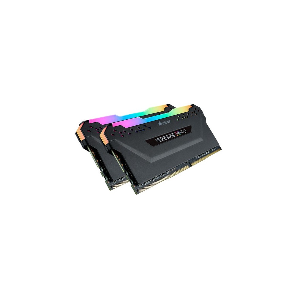CORSAIR DDR4 16GB 2X8GB  3600 VENGEANCE RGB PRO BLACK