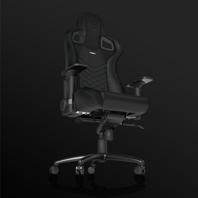 Noblechairs EPIC PU Leather negra / Verde