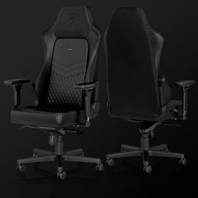 noblechairs HERO Real Leather negra