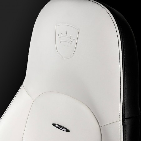 noblechairs ICON PU Leather blanco / negro