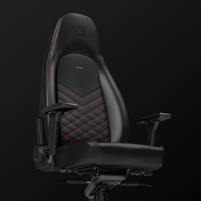 noblechairs ICON PU Leather negro / rojo