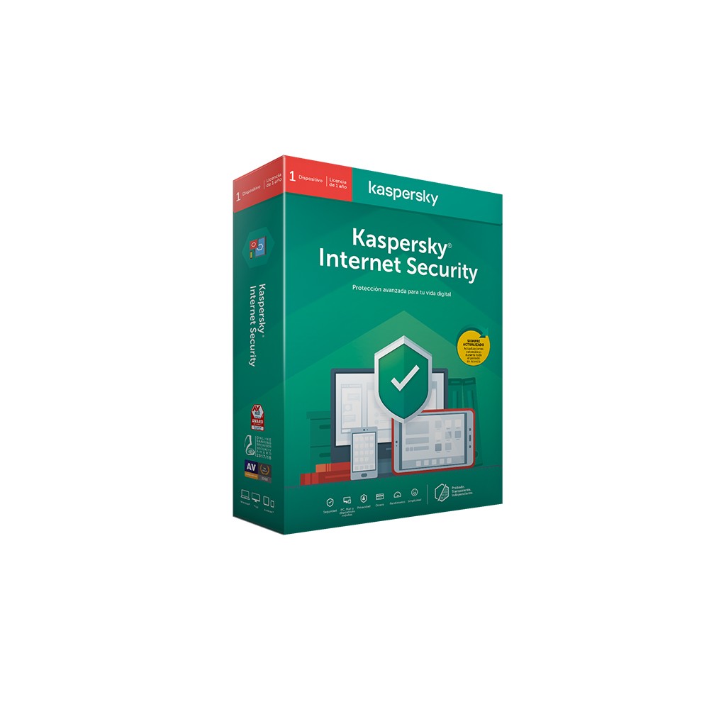 KASPERSKY INTERNET SECURITY MULTIDEVICE 2020 1 Lic. con Equipo