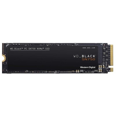 WD 1 TB SSD SERIE M.2 2280 PCIe BLACK NVME SN750