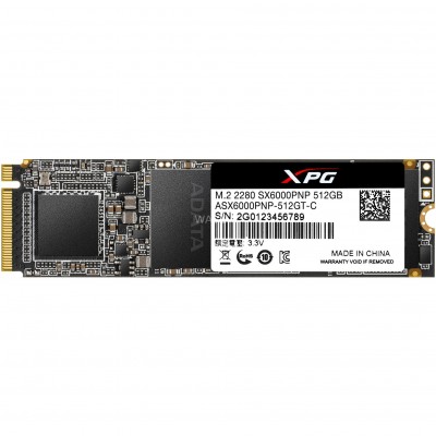 ADATA 512GB XPG SX6000 Pro M.2 PCIe