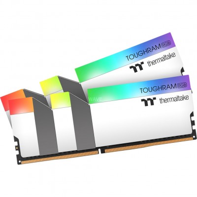 Thermaltake 16GB (2 x8GB) 4600MHz cl19 Toughram RGB White