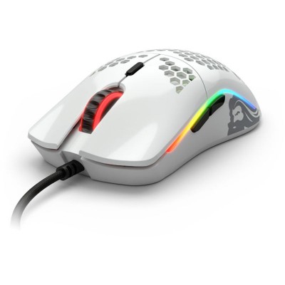 Glorious PC Gaming Race Model O Ratón blanco brillante