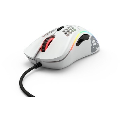 Ratón Glorious modelo D de carrera para juegos de PC Blanco
