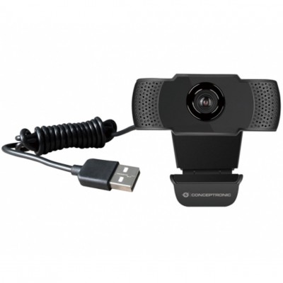 Conceptronic Webcam fhd AMDIS01B 1080P USB 2.0