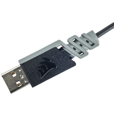 CORSAIR USB GAMING HARPOON RGB PRO LED Optico Negro