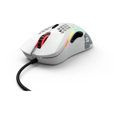 Ratón Glorious PC Gaming Race Model D  blanco brillante (Desprecintado en perfecto estado , nuevo)